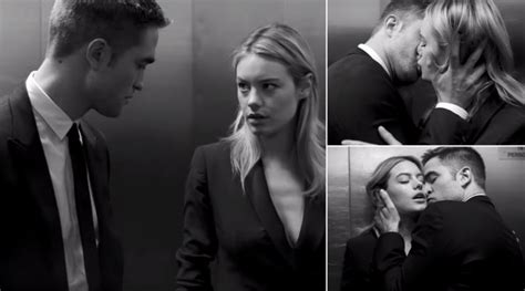 robert pattinson dior elevator|robert pattinson commercial.